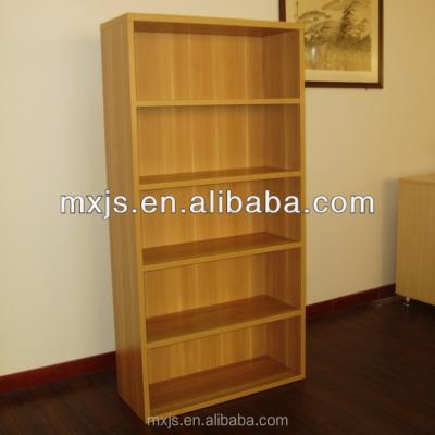 China PANEL Freestanding Single Multi-Shelf Wooden Bookcase for sale