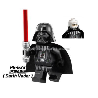 China Hot Plastic Building Toy C018 PG633 Super Heroes Starwars Yoda Figure Darth Vader Mini Blocks Toys For Kid for sale