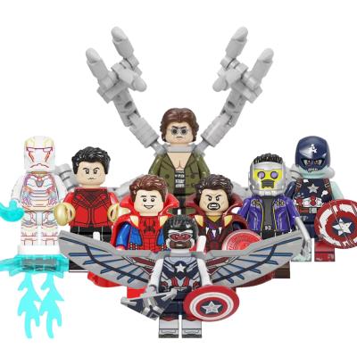 China Building Toy New Arrival KF6145 Super Hero Mini Cartoon Anime Building Blocks No Collection Comic Figures Solution For Kids Boys WM Toys for sale