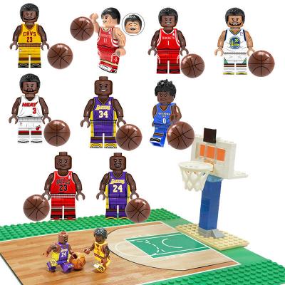 China Building toy wm blocks hot sale basketball player building block figure toys building blocks bricks KT1021 gift boy for sale