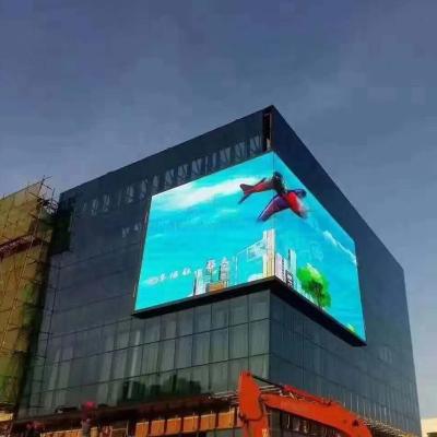 China Video Outdoor L Shape Screen 90 Degree Corner LED Display Seamless Video Wall P4.81/P5mm for sale