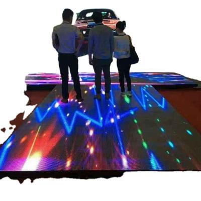 China Outdoor Waterproof Full Color Buildings Factory P4.81mm Dance Floor Interaction LED Display / LED Screen / LED Signs For Indoor for sale