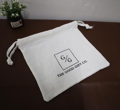 China Hot Selling Washed Casual Drawstring Cotton Tote Cotton Drawstring Food Packing Bag for sale