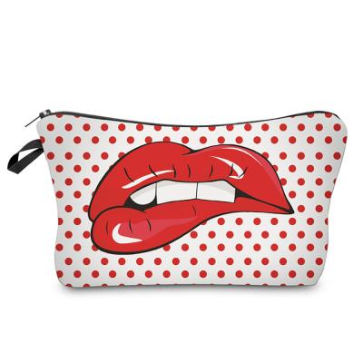 China Fashoion Promotional Pattern Cute Organizer Bag Pouch For Travel Bags Pouch Women's Cosmetic Bag for sale