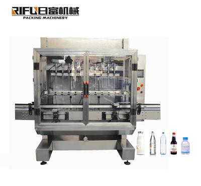 China Automatic General type ketchup gravity liquid filling machine zu verkaufen