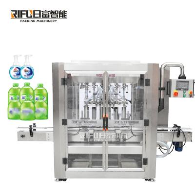 China Jar Filling machine Automatic piston liquid filling machine glass bottle for food factory zu verkaufen