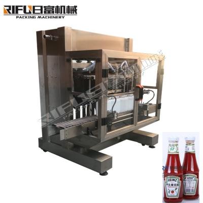 중국 Price Bottle Filling Automatic piston liquid filling machine for Daily chemical products factory 판매용