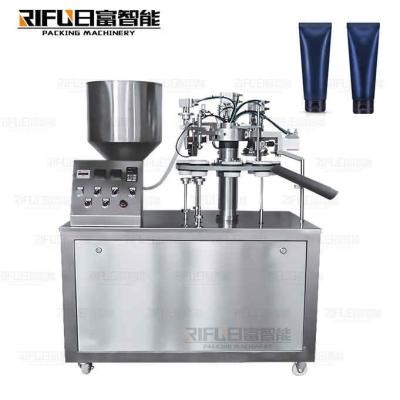 China Semi automatic plastic soft tube filling and sealing machine for face cream for sale