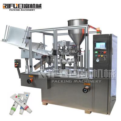 中国 Hot sale aluminum tube filling and sealing machine semi automatic Tube filling sealing machine 販売のため