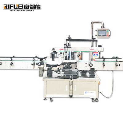 China Square bottle labeling machine automatic double-sided flat bottle labeling machine for sale