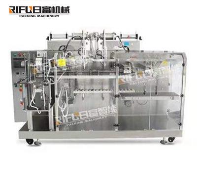 China Automatic Liquid Pouch Packing Machine Dye hair cream conditioner Premade Bag Packing Machinery for sale