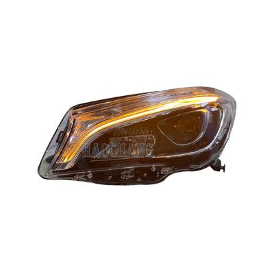 China Upgrade Profession Headlight For Mercedes Benz LED Headlight CLA W117 Car Headlight Blue Flame Steering W166 W203 W204 W205 W21 for sale