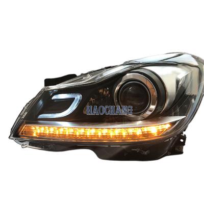 China Brand New Automobile Lamp Headlight Aftermarket Xenon Headlights For C Class W204 2014 Year A2048203539 A2048203639 for sale