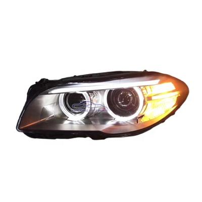 China Resin factory supply the headlight assembly version left hand drive headlights for F18 full update for 5 series 2011-2012 for sale