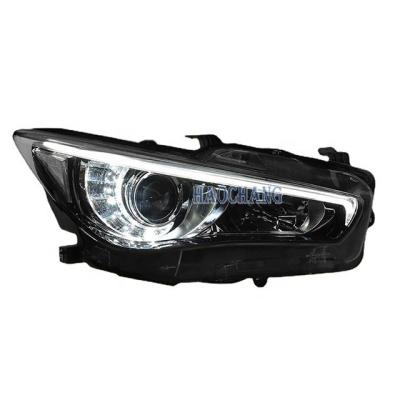 China Factory Price Auto Lamp Assembly Used Original Car Headlight for Q50 LED HID Xenon for Infiniti Q50 2014-2016 with HID and AFS for sale