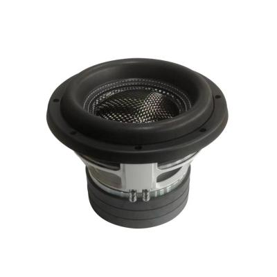 China Other suitable price guaranteed HYW-075-046E 1200w quality 10 inch subwoofer 4+4 ohm 2+2 ohm car audio subwoofer 10 inch car subwoofer for sale