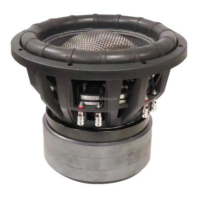 China EZCast Popular 12 Inch Car Subwoofers With Peak Power 6000Watts 4x4 Ohm 3 Inch VC For Car Sound System Car Audio Subwoofer 1275-128 for sale