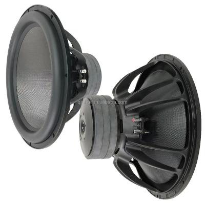 China EZCast In Stock 18 Inch Car Subwoofers Pan Carbon Cone 2000W RMS 190mm Ferrite For Car Sound System Woofer Speaker Subwoofers 1875-023 for sale