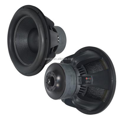 China 18 Inch EZCast 2023 Huge Subwoofer 27HZ-500HZ 3000W RMS 220mm Car Magnet Sound System Cars Audio Deep Bass Subwoofer 18100-040 for sale