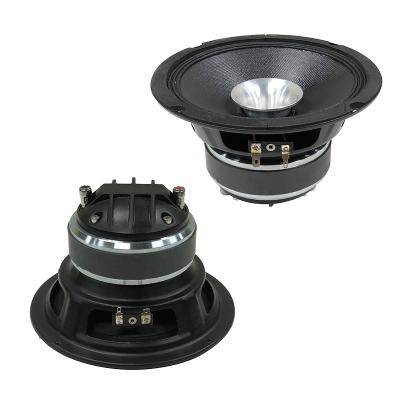 China Coaxial Horn Made in China Top Quality 120W High Power 6 Ohm 8 Inch Midrange Speaker Car Audio Big Horn Coaxial Horn for sale