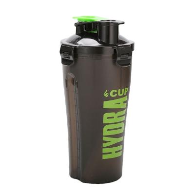 China Mikenda Amazon Success Sports Fitness Viable Protein Powder Shaker Cup Plastic Water Bottle Bpa Free for sale