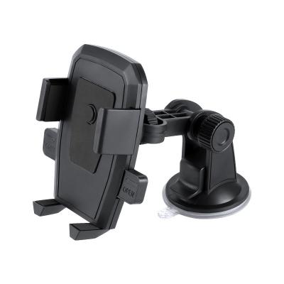 China Adjustable Auto Lock Phone Holder Car Dashboard Windshield Suction Cup Type With Navigation Phone Rubber Base Holder for sale