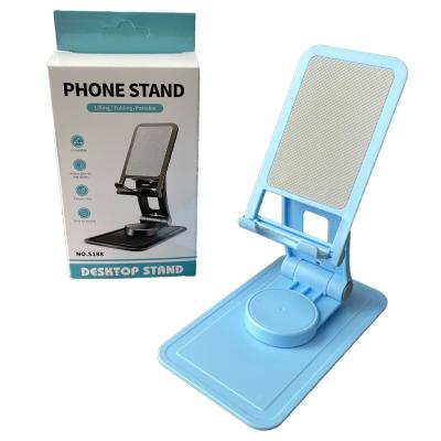 China Best-selling Mobile Phone Adjustable Desktop Stand Multi-Angle Waist Lazy Phone Holder Folding Portable Tablet Stand for sale