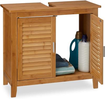 China Modern Bamboo Bathroom Under Sink Cabinet, Bathroom Cabinet Under Sink for sale