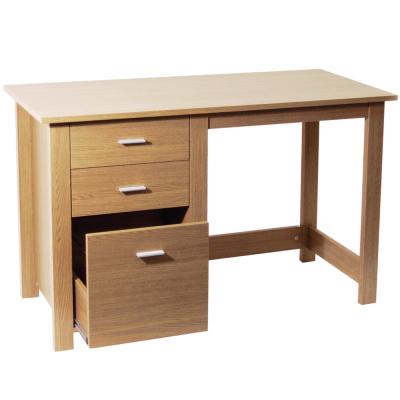 China Customized Modern MDF Home Office Computer Desk Wooden Study Table With Drawers For Office for sale