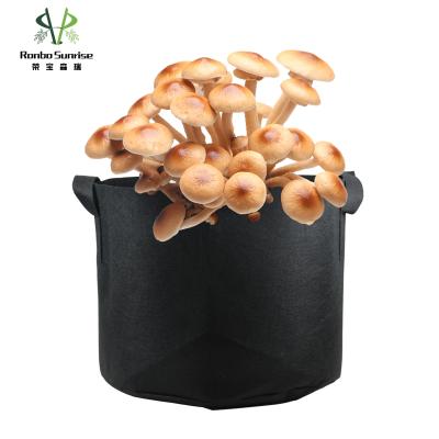 China Vegetable/Flower/Tree Planting Fabric Grow Bag 7 Gallon Durable Nylon Material Mushroom Grow Bag With Handles for sale