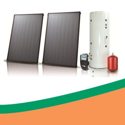 Κίνα Το SS 316 200L χώρισε τις επίπεδες πιάτων επιτροπές θέρμανσης νερού ηλιακών συσσωρευτών ηλιακές προς πώληση