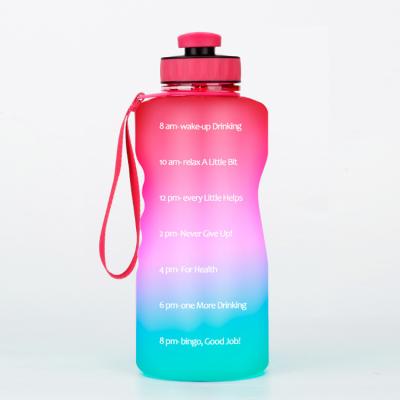 China Large Viable Bottle Neck Personalize Sports Water Bottle Bpa Free Gymnasium Water Bottle 2.2L for sale