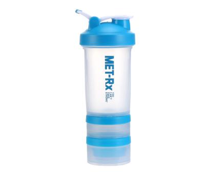 China Viable Custermized Colors Shaker Mixer Bottle 500ml Custom Shaker Bottle For Shakes for sale