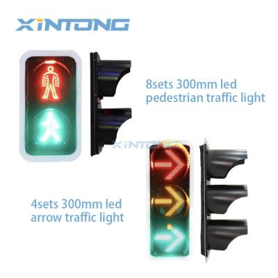 China City Road XINTONG Smart Remote Control Networking Traffic Lights Light Led Lamp Solution for sale