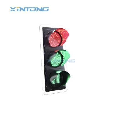 China XINTONG City Road Waiting Count LED Traffic Safety Full-Page Signal Light with Countdown Timer 200mm 300mm 400mm for sale