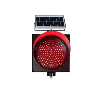 China City Road XINTONG 200mm Solar Road Safety PC LED Traffic Light for sale