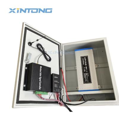 China Wireless Solar Traffic Light Solution XINTONG Traffic Light Controller System for sale