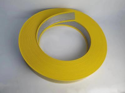 China Yellow Aluminum Channel Letter Trim 0.33mm Thickness 25m-33.33m Trim Cap Roll for sale