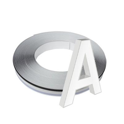 China 7cm 9cm 11cm Aluminum Channelume Polyester Coating Channel Letter Coil for sale