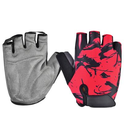 China Factory Price Sports Cycling Gloves Breathable Sport Gloves Half Finger Riding Gloves for sale