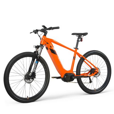 China Aluminum Alloy Manufacture Made Mountain Bike Lithium Battery Electric E-Bike Aluminum Alloy 250W 36V 9 Speed ​​Mid Motor 2 Years Auto Push for sale