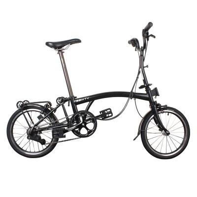 China high quality folding bike portable durable folding bike factory direct sale Chrome-molybdenum steel cheap car folding bicycle for sale