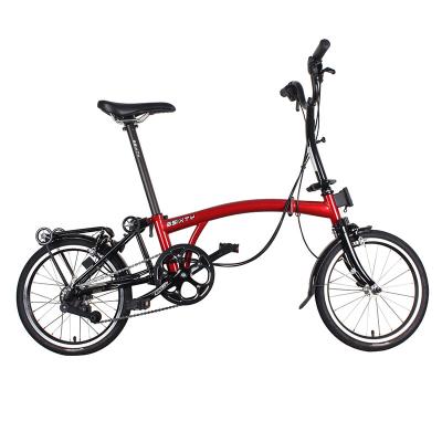 China factory direct sale 20 inch folding bike folding mountain bike folding bike adult Chrome-molybdenum steel for sale