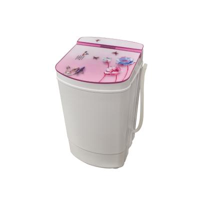 China Outdoor Single Tub 7.5kg Mini Clothes Dryer Washing Machine With Spin Dryer for sale