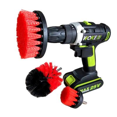 China 2021 Hot Selling Hygiene Cleaning Brush Electric Drill Sweep Cleaning Drill Customized Nylon Brushes For Power Drill for sale