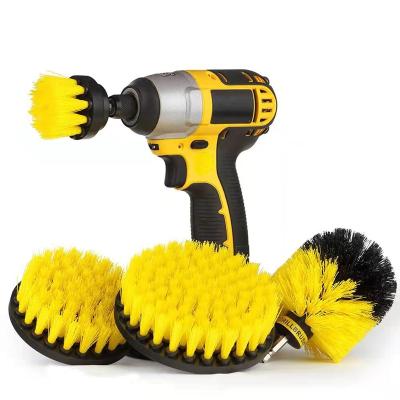 China Hygiene Cleaning Brush Power Scrubber Drill Brush Kit with Different Sizes Attachments for Bathroom and Kitchen Cleaning for sale