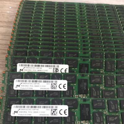 China Server MTA36ASF2G72PZ-2G3 16GB DDR4 Stock Used Ram 2400 RDIMM PC4-19200 T-R Dual Rank x4 Memory Module for sale