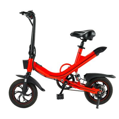 China 10-50 Years European Warehouse Most Popular 12 Inch Folding Pedal Assist Electric Bicycle 350W Electric Bike e-Bike for sale