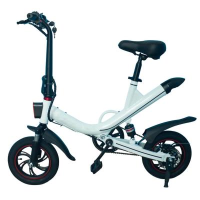 China Warehouse 12inch 36v 350w aluminum alloy European electric bicycle e-bike adult folding electric bicycle for sale