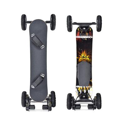 China Direct Drive OEM Mode 40km/h Offroad Electric Skateboard Unisex High Speed ​​Electric Longboard Double Motor for sale